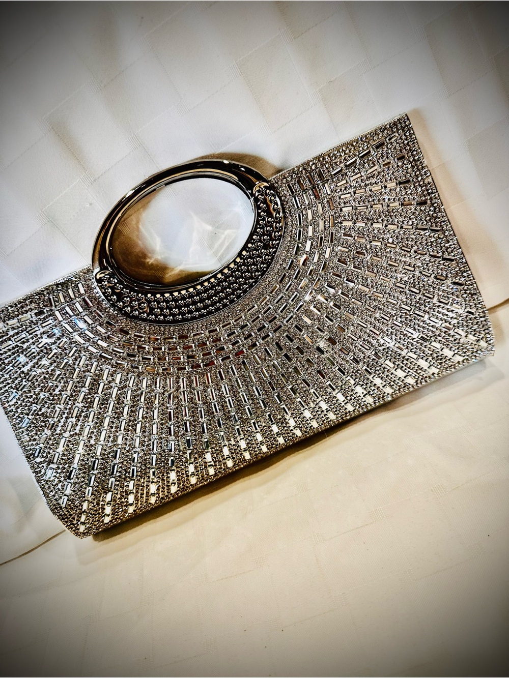 NWOT Rhinestone Evening Bag